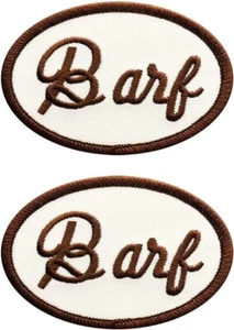 Barf Mog Spaceballs Halloween Cosplay Costume Patch (2PC BUNDLE -iron on sew on) - Picture 1 of 1