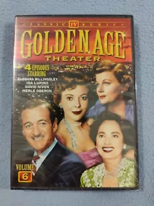 NEW SEALED GOLDEN AGE THEATER VOLUME 6 DVD CLASSIC TV SERIES 4 EPISODES - Imagen 1 de 2