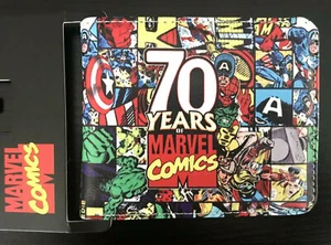 MARVEL Comics Superhero Wallet Purse ID Mens Kids Hulk Thor Cartoon Gaming AUS - Picture 1 of 5