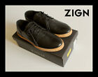 ZIGN Scarpe pelle  44 ? Leather black shoes NEW Primavera Estate Cork Sughero
