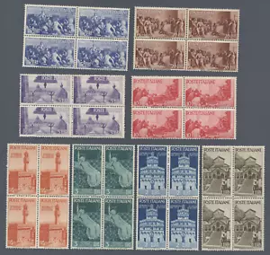 ITALIEN REP. - 1946 - Advent der Republik - komplette Serie postfrisch ** - Bild 1 von 1