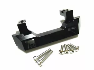 Supporto paraurti anteriore in alluminio / supporto servo per Traxxas TRX-4 82056-4 nero - Foto 1 di 6