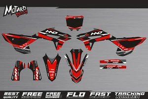 Graphics Kit for Honda CRF 450 R 2021 2022 2023 2024 Decals Stickers by Motard - Picture 1 of 3