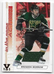 03/04 ITG ACTION 'FINAL VAULT' RUBY GAME JERSEY #M55 Brenden Morrow 1/1 - Picture 1 of 1