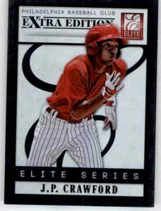 2013 Elite Elite Series JP Crawford Rookie RC Insert MLB Foil Phillies #16 - Picture 1 of 2