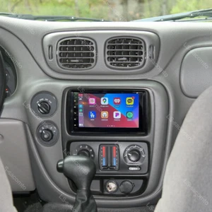 For 2002-2009 Chevrolet Trailblazer Android14 Apple Carplay Car GPS Stereo Radio - Picture 1 of 21