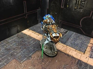 Warhammer 40k Adeptus Custodes shield captain jet bike COMMISSION dawneagle - Picture 1 of 13