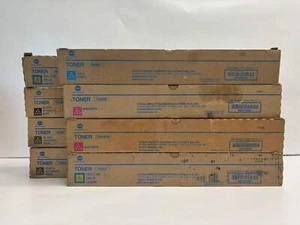 8 Kosmetik OEM Konica Minolta BH C360i, C450i, C550i, C650i TN626 CMMYYKKK Toner - Bild 1 von 6