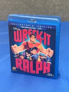 Wreck-It Ralph Blu-ray + DVD 2-Disc Set Disney Movie Collector’s Edition - Picture 1 of 5