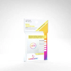 Gamegenic: Matte Mini American-Sized Boardgame Sleeves 44 x 67 mm - Picture 1 of 2