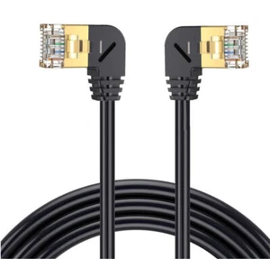 Cable Ethernet de alta velocidad Wonderwires CAT8 RJ45 red LAN de derecha a izquierda 0,5 m - Imagen 1 de 6