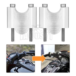 Aluminum 2" Handlebar Bar Riser For Suzuki Boulevard M109R Boss Intruder 2006-UP - Picture 1 of 6