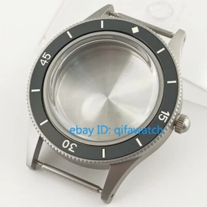 Caja de reloj 40 mm cristal mineral cepillado apta para movimiento NH34 NH35 NH36 ETA2824 PT5000 - Imagen 1 de 18