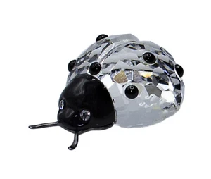 Swarovski Crystal Figurine Ladybug Ladybird 190858 Boxed In the Secret Garden - Picture 1 of 5