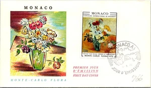Monaco SC# 766 FDC 1970 Monte Carlo Flora - A02716 - Picture 1 of 2
