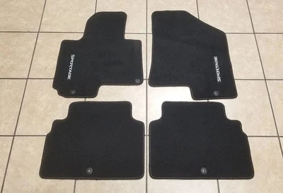 2010-2016 Kia Sportage 4PC Carpeted Floor Mat Set 3WF14-AC400WK Kia OEM Mats - Image 1 of 4
