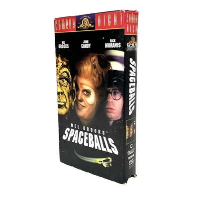 Spaceballs (VHS, 1987) MGM Movie Time John Candy Mel Brooks Rick Moranis Foto 1 de 4