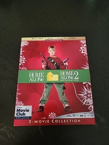 Home Alone & Home Alone 2 -Blu Ray/Dvd/Digital Disney Movie Club Exclusive - NEW - Picture 1 of 10