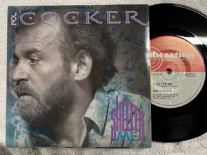 Joe Cocker Shelter Me Tell Me There Is Away Mint - 1986 Vinyl Record - Picture 1 of 4