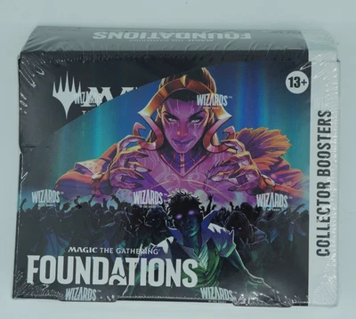 Magic: The Gathering Foundations Collector Booster Box - Totalmente Nuevo y Sellado  Foto 1 de 4