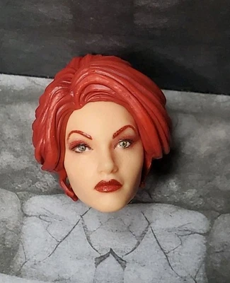 Jean Marvel Legends Retro Mística Cabeza Gris Para Kitbash Forraje Personalizado Escala 6 pulgadas Foto 1 de 4