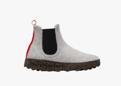 New Womens Asportuguesas CAIA Wool Felt Chelsea Ankle Boots Off-white Sz 38 $200 - Image 1 of 4