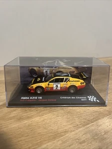 Miniature Altaya Alpine A310 V6 Fréquelin Delaval Critérium Cévennes 1977 1/43 - Imagen 1 de 9
