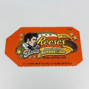 Elvis Presley Peanut Butter And Banana Crème Reese's Store Box Top Lid 2007 - Bild 1 von 1
