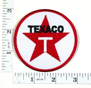 Embroidered Patch-Motor Oil - Gasoline - NEW - Iron-on - Racing -NASCAR- Texaco - Picture 1 of 1