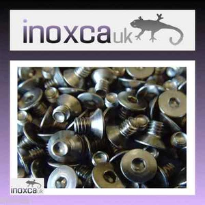 M4 x 6mm CSK SCREWS COUNTERSUNK HEAD STAINLESS STEEL A2 HEXAGON HEX SOCKET - Picture 1 of 9