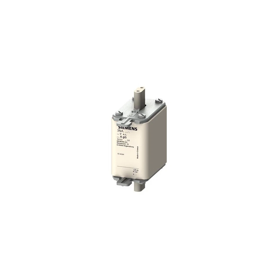 Siemens 3NA3832 NH-Sicherungseinsatz NH00 In: 125A gG Un AC: 500V Un DC: 250V