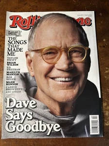 ROLLING STONE MAY 21, 2015 DAVID LETTERMAN BRAND NEW FAST SHIPPING - Picture 1 of 2