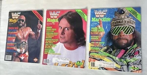 WWF Magazine December 1989 Roddy Piper July 1988 1990 Randy Macho Man Savage - Picture 1 of 14