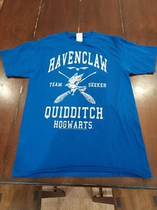 Harry Potter House Ravenclaw T-shirt Men's Medium Blue - Picture 1 of 5