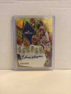2023-24 Panini Phoenix Basketball Elvin Hayes Scorched Auto /35 - Image 1 of 2