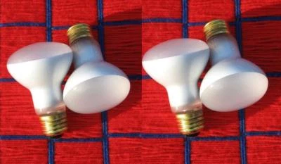 4 new R20 LIGHT BULB 100 watt short neck pool 130v flood 100w spa 100R20 - Image 1 of 3