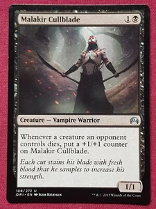 Magic The Gathering ORIGINS MALAKIR CULLBLADE black card MTG - Bild 1 von 2