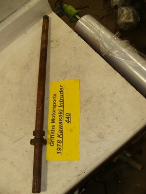 1978 79 80 KAWASAKI INTRUDER 440 eixo de embreagem eixo contador jack - Imagem 1 de 4