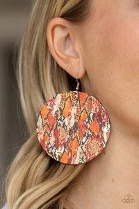 NEU PAPARAZZI VINTAGE METALL ANIMAL PRINT OHRRINGE Sie wählen - Bild 1 von 4