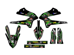 KLX 250 PODIUM 2008-2020 Black Senge kit de gráficos compatible con Kawasaki - Imagen 1 de 10