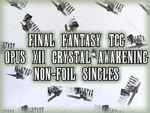 Juego de cartas coleccionables Final Fantasy TCG OPUS 12 XII héroe sin lámina raro común único - Imagen 1 de 20