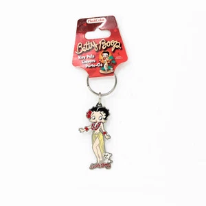 Auténtico Llavero de Metal Betty Boop Aloha con Licencia - Imagen 1 de 1