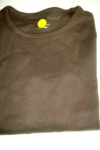 Top de punto marrón para niñas talla pequeña 6/7 nuevo - Imagen 1 de 3