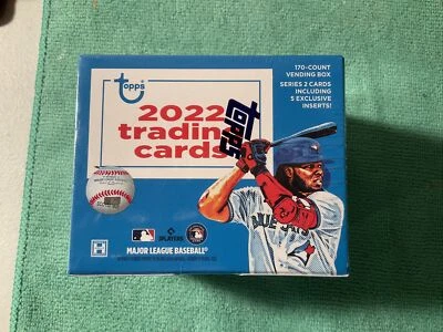 2022 TOPPS SERIES 2 BASEBALL HOBBY VENDING BOX (1 PACK/170 CARDS) SEALED NEW - Image 1 of 4