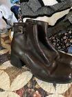 Women?S Size 9 Gather Leather Booties 