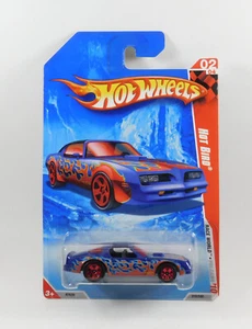 Hot Wheels Hot Bird Race World Volcano '10 Blue with Red Flames - Picture 1 of 4