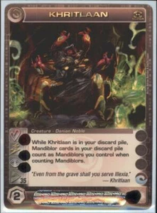 (CZH-026-4S-35) Khritlaan (Speed 35) (SR) Chaotic Premium Pack Foil Card - Picture 1 of 1