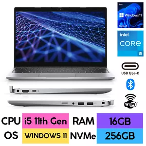 Dell 2 in 1 Convertible 13" Laptop Latitude 3330 i5-1155G7 16GB RAM 256GB SSD B - Picture 1 of 12
