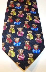 Sazzari Teddy Bear Silk Tie - Bild 1 von 6