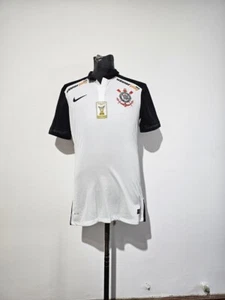 Corinthians soccer jersey Nike 2016 Size M Brasileirao Champions patch - Picture 1 of 7